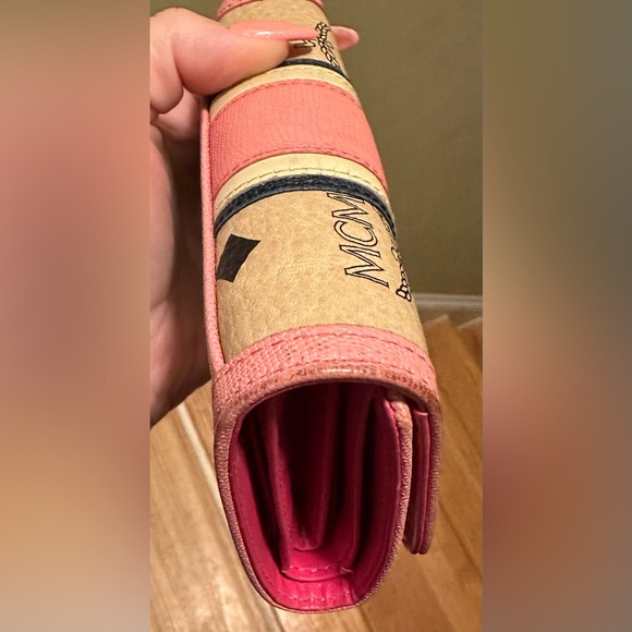 MCM Multicolor Visetos Coated Canvas & Leather Short Wallet w/box/dustbag/card - Picture 9 of 15